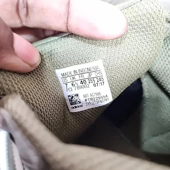 Pro Model J 'Olive Cargo' Sneakers. Size 7 - Picture 11 of 12